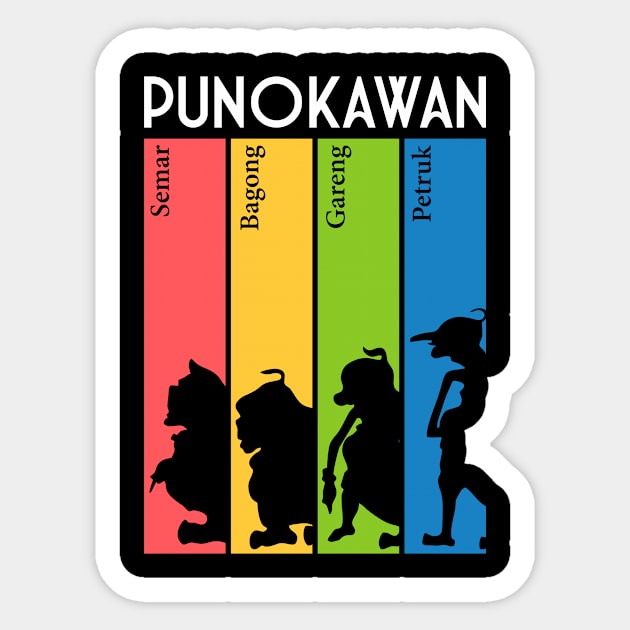 punokawan 2 Sticker by hakim91